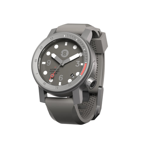 22mm Rubber 2-Piece Strap